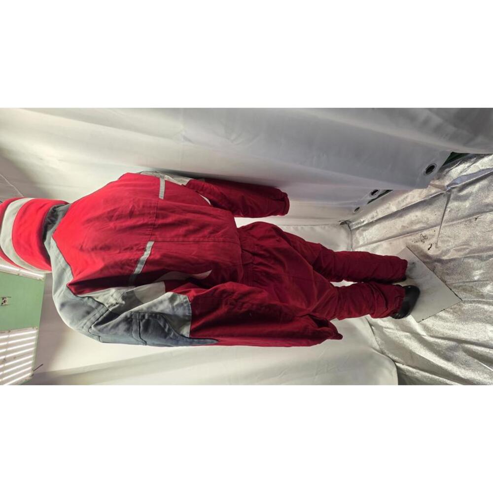 Vintage 90s Spyder One Piece Ski Suit Men's L Red Gray Retro Gorpcore Snowsuit - Picture 3 of 13